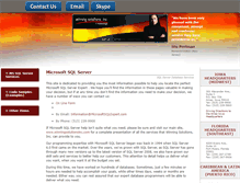 Tablet Screenshot of microsoftsqlexpert.com